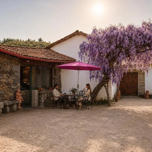 Casa Grande de Covas-Apartamentos Boutique en la Ribeira Sacra，位于Taboada的酒店