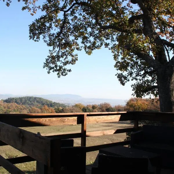 Les Chalets en Cévennes，位于Saint-Christol-lès-Alès的酒店