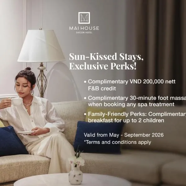 Mai House Saigon Hotel，位于胡志明市的酒店