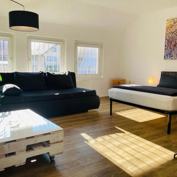 Ferienwohnung & Monteurunterkunft "Mainbogen-Blick"，位于Grettstadt的酒店