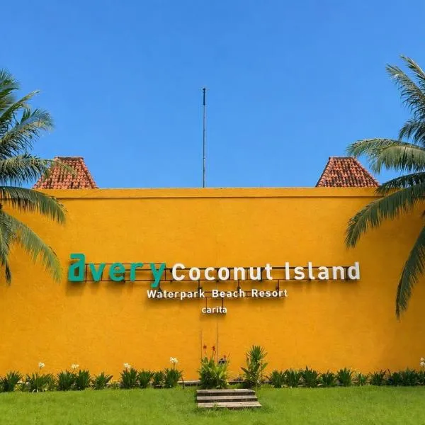 Avery Coconut Island Waterpark Beach Resort Carita,位于卡里塔的酒店