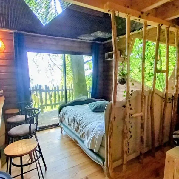 Cabane du Druide Domaine de Fangorn，位于Glux的酒店