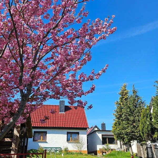 Kleines Landhaus in Erfurt bei der Messe，位于爱尔福特的酒店