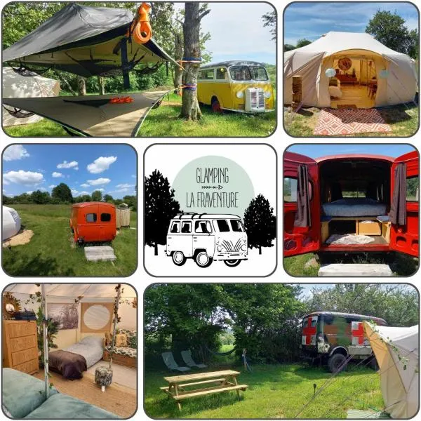 Glamping La Fraventure，位于Saint-Palais的酒店