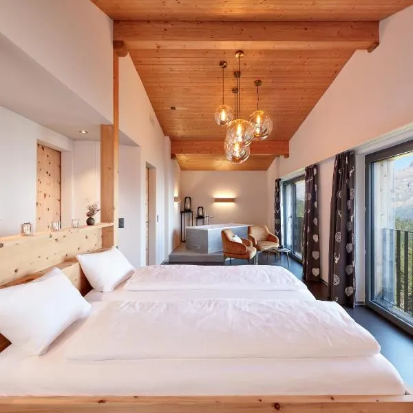 Berghotel Mettmen，位于Schwanden的酒店