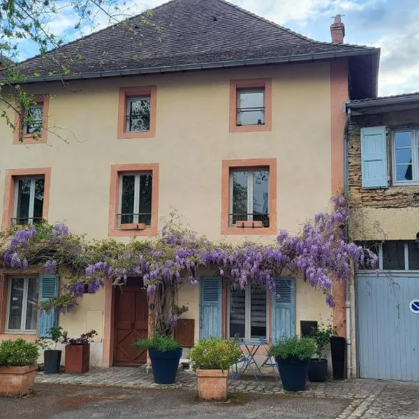 Pimprenelle maison de ville entière,atypique，位于Crémieu的酒店