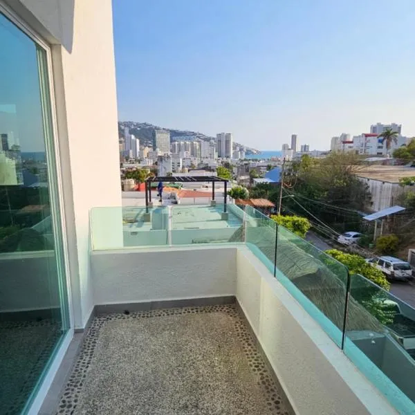 Comfortable apartment with pool, close to the beach，位于阿卡普尔科的酒店