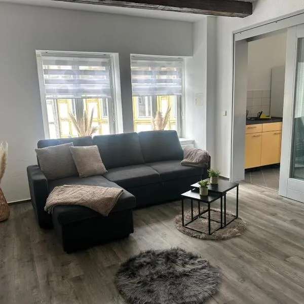 Kleine-Auszeit am Dom Ferienwohnung für Gäste & Monteure，位于哈尔伯施塔特的酒店