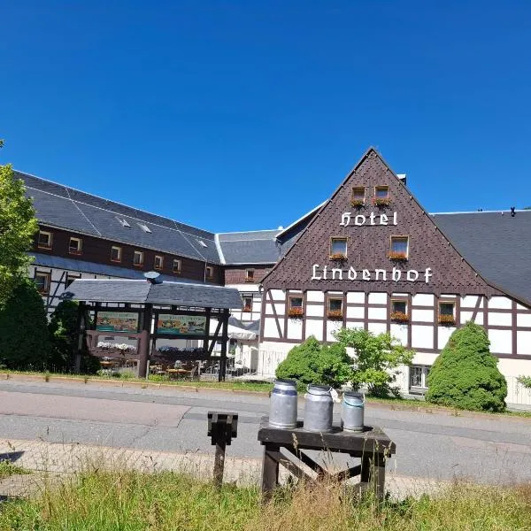 Naturhotel Lindenhof，位于Rechenberg-Bienenmühle的酒店