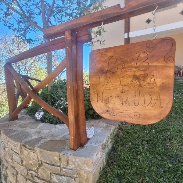 Dalla Nonna Ida, Casa Vacanze con Vista in Toscana，位于Sestino的酒店
