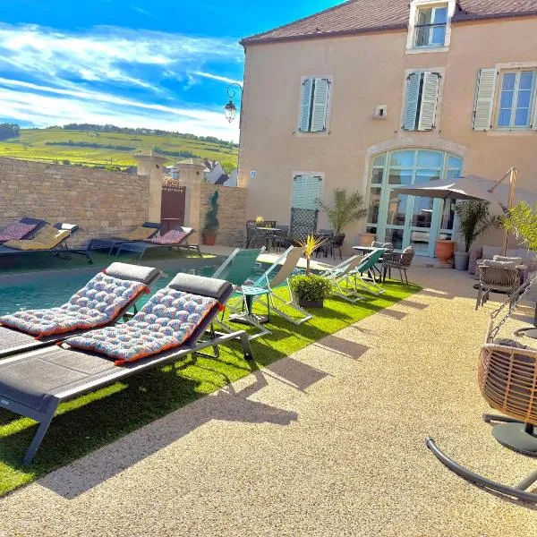 Les Rêveries du Clos POMMARD Vignes & SPA& Dégustation，位于波马尔的酒店