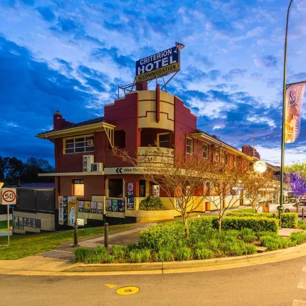 Criterion Hotel Gundagai,位于冈德盖的酒店