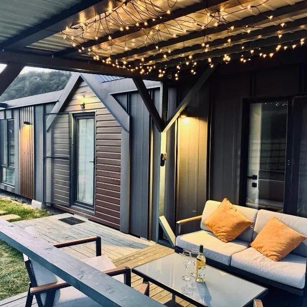Peak View Tiny House，位于泽尔内什蒂的酒店