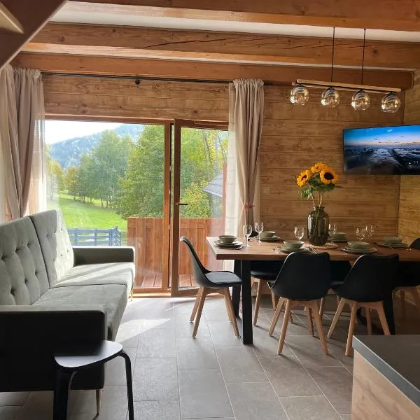 Cichosza domki w Szczyrku，位于什切尔克的酒店