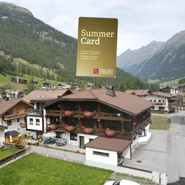 Hotel Garni Maria Theresia - Official Ötztal Summer Card Partner,位于索尔登的酒店
