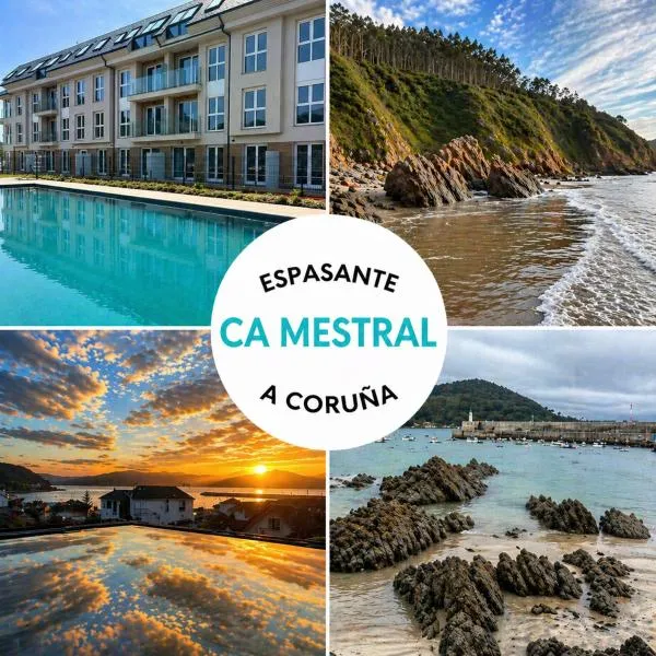 Ca Mestral Espasante Playa - Ático con vistas al mar，位于埃斯帕桑特港的酒店