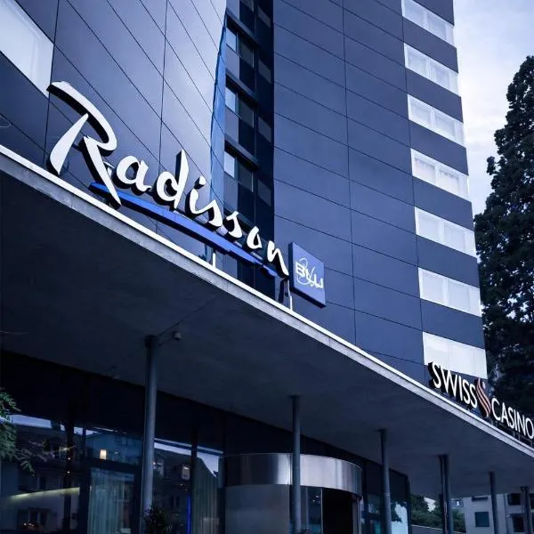 圣加仑丽笙酒店，位于圣加仑的酒店