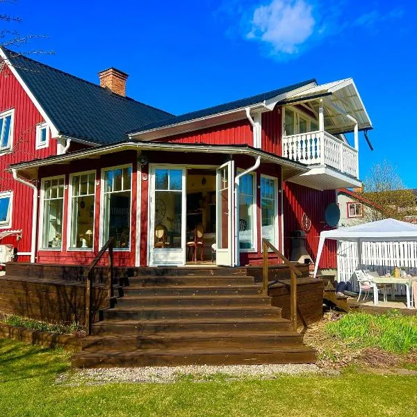 Scandinavian Villa near Sea with Sauna 4BR，位于瑟德港的酒店