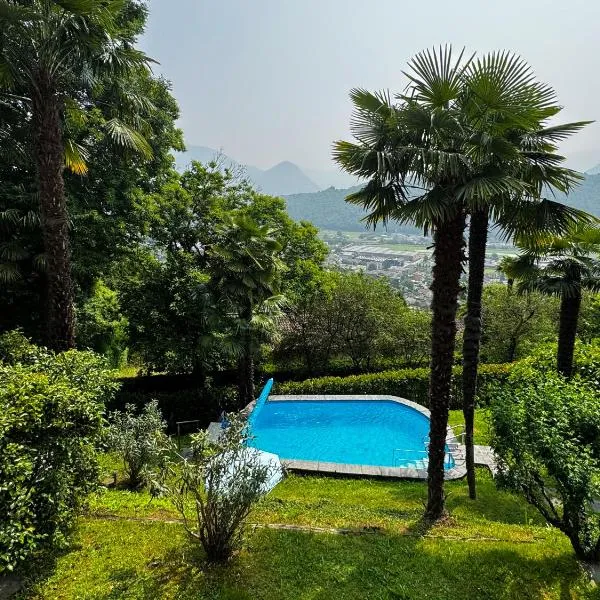 Shanti Home Garden Suite near Lugano，位于比奥焦的酒店