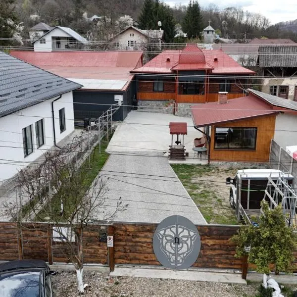 CĂSUȚA BUNICII CU PRISPĂ，位于Dospineşti的酒店
