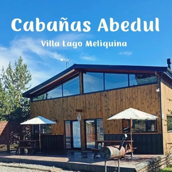 Cabañas Abedul，位于维拉梅利奎纳的酒店