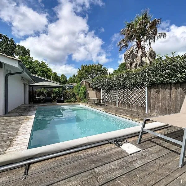 Maison sur le bassin d'Arcachon,位于欧登日的酒店