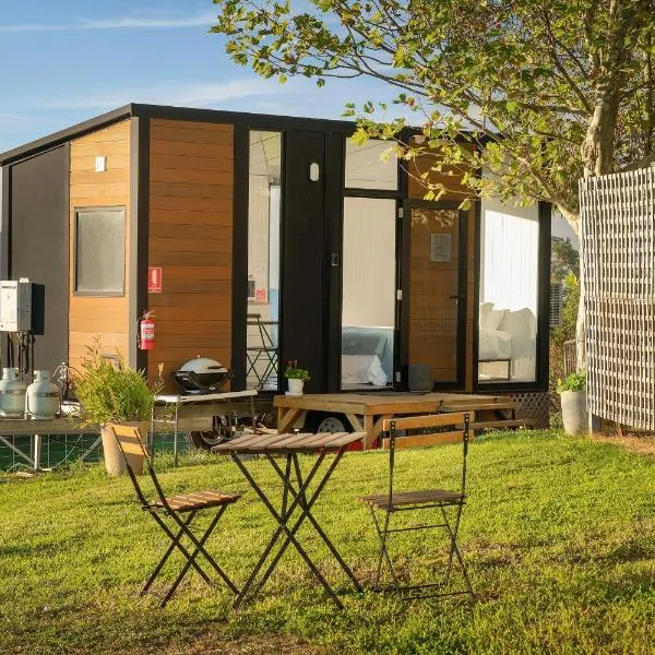 Nichol Road Hideaway at Annies Retreat by Tiny Away，位于Yackandandah的酒店