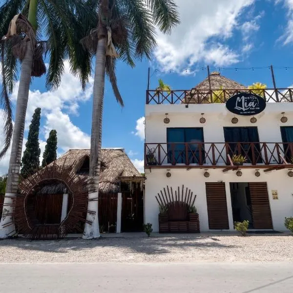 Hotel y Beach Club Casa Mia Xulha -Bacalar，位于Xul-Ha的酒店