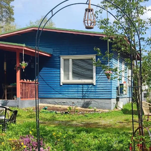 Blue House Nature Retreat with Private Garden,位于萨斯塔马拉的酒店