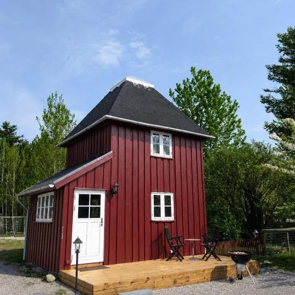 Stevns Birkevang The Silo - Rural refuge，位于Faxe的酒店