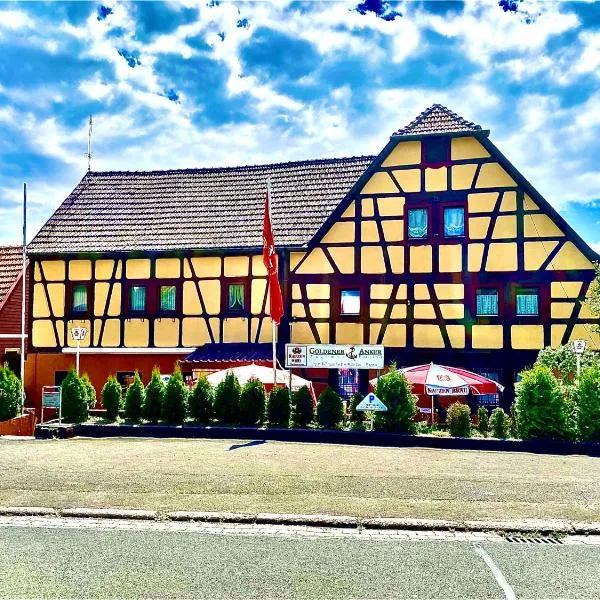 Gasthaus Goldener Anker，位于格明登的酒店