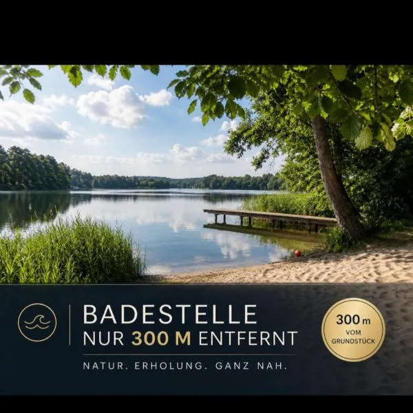 Camping - Idyllischer Wohnmobilstellplatz in der Mecklenburgischen Seenplatte#Mecklenburg-Vorpommern #See #Landleben，位于Carpin的酒店