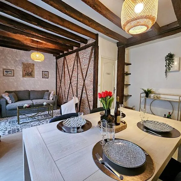 L'Odyssée - T2 charmant - 4 pers - Centre historique，位于奥尔良的酒店