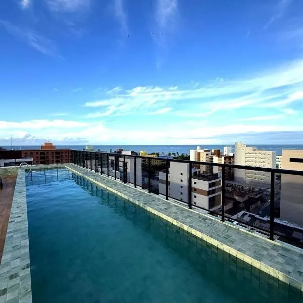 Emunah Flat Luxo Cabedelo • Piscina no Rooftop，位于卡贝德卢的酒店