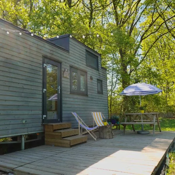 Prullenbos Tiny House Nutz Nest，位于韦特伦的酒店