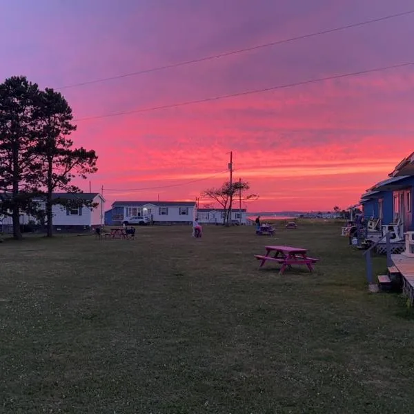 蓝云杉小木屋旅舍，位于Hampton 的酒店