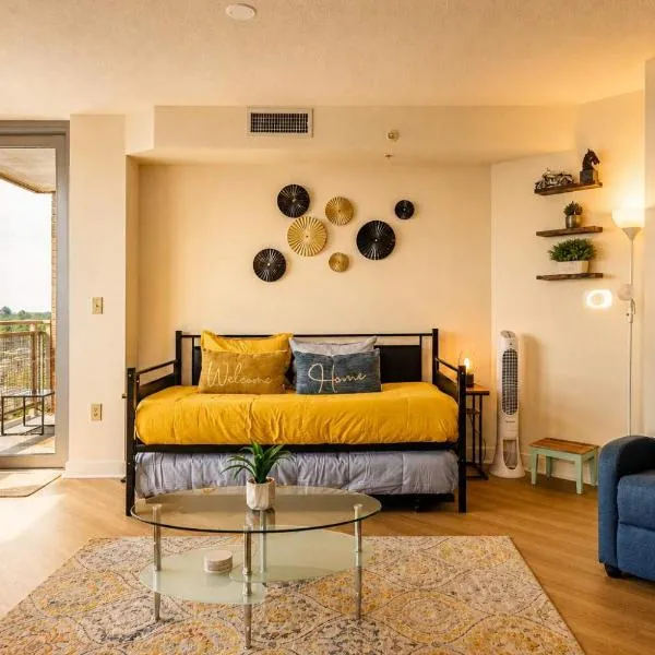 Silver Spring DC Metro 2BR Rooftop Gym LuxePad，位于银泉的酒店