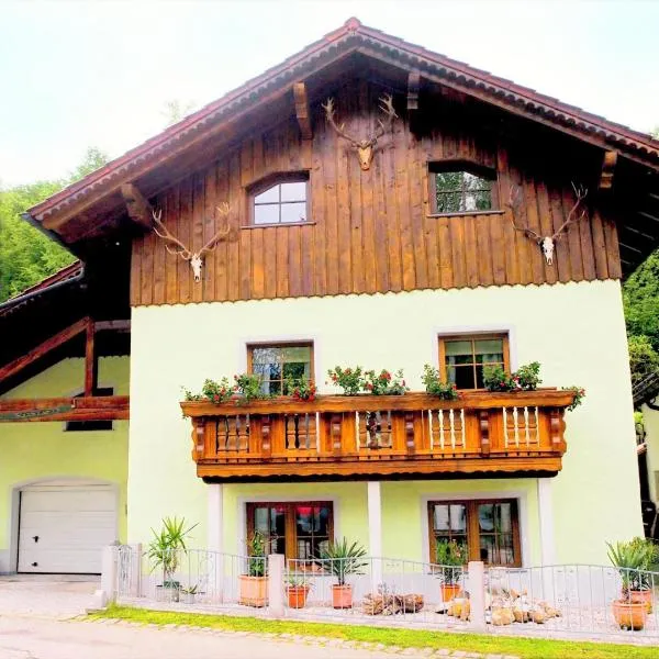 Ruhige Oase mit Pool & Garten Ferienwohnung Niggl，位于Untergriesbach的酒店