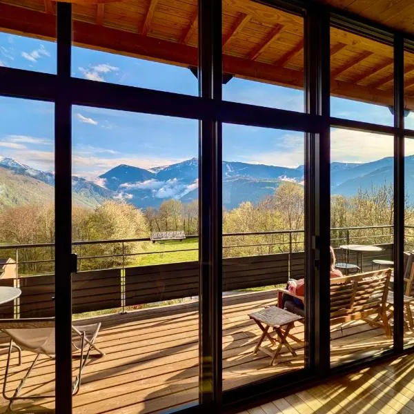 Balcons de Sorgeat - Chambres d'hôtes - Ecolodge en montagne，位于Sorgeat的酒店