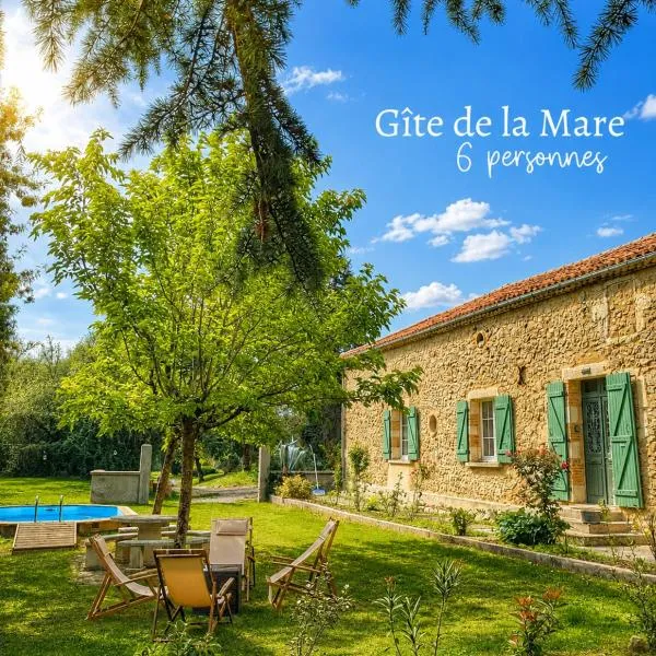 Domaine de Pourrouquet - Gîte de charme avec piscine et calme absolu en pleine nature，位于维克费藏萨克的酒店