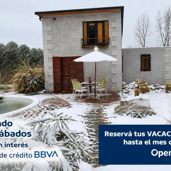 Hidden Twins Cabañitas de montaña Cacheuta -Tiny Houses，位于且乌塔的酒店