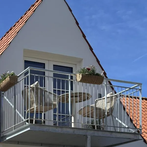 Eksklusiv penthouselejlighed med altan og havnekik，位于凯特明讷的酒店