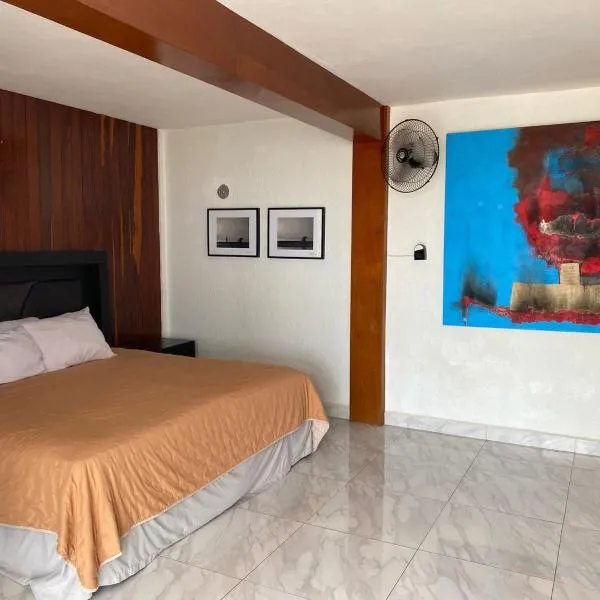 Galeria Elementos Hospedaje Agua，位于坎佩切的酒店