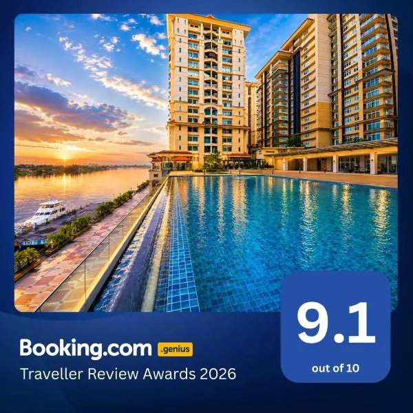 Riverine Diamond Kuching，位于古晋的酒店