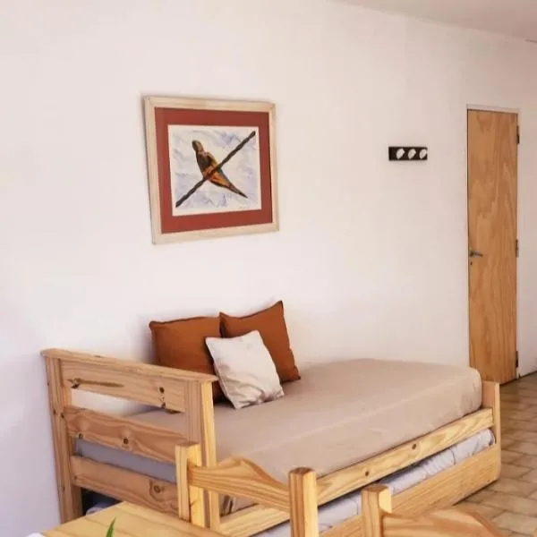 PISO UNO Gran Living Comedor y Habitación PET FRIENDLY con AUTO CHECK IN para 4 personas CLICK PARA VER TODAS LAS FOTOS，位于布兰卡港的酒店