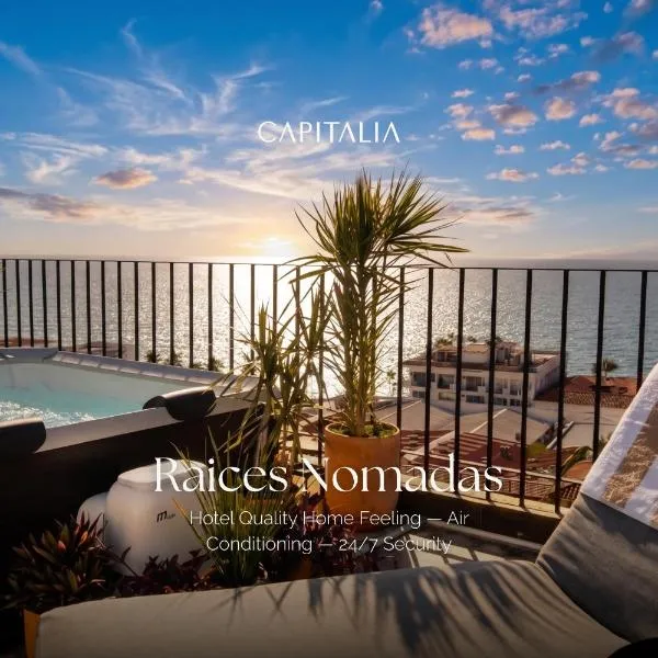 Raices Nomadas Boutique Hotel Vallarta，位于巴亚尔塔港的酒店