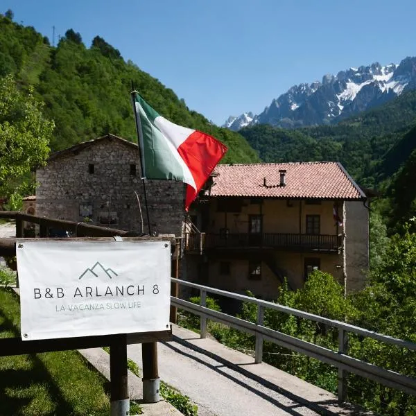 B&B Arlanch 8，位于Vallarsa的酒店