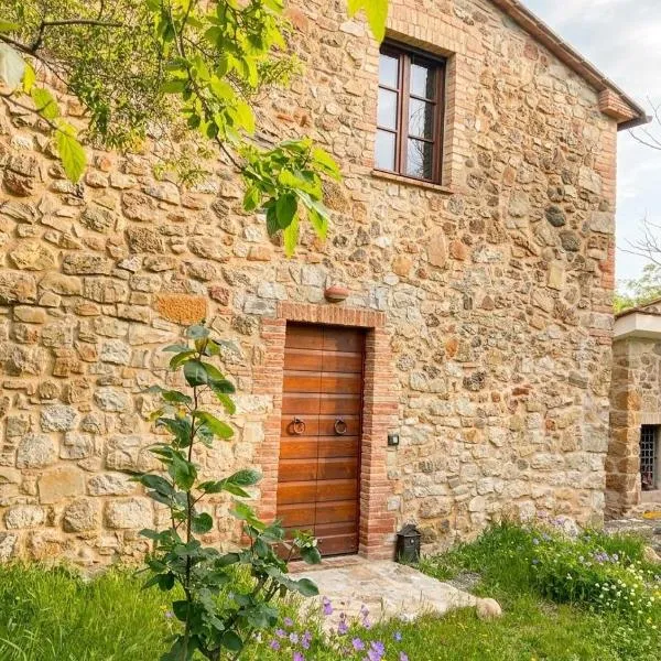 Podere Santa Benedetta camera，位于Ribolla的酒店