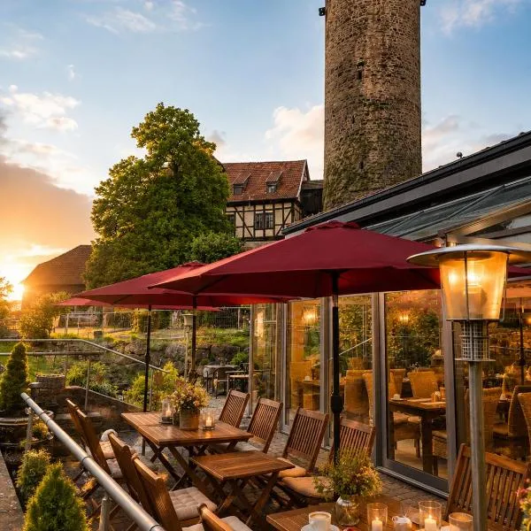 Hotel & Café Schachtenburg，位于施利茨的酒店
