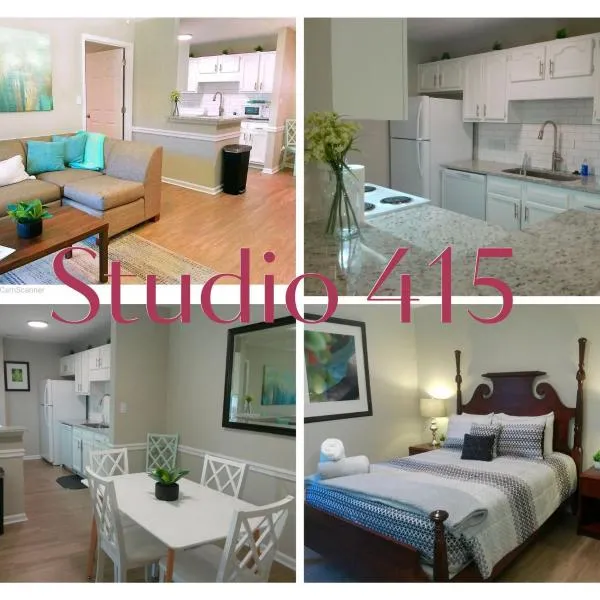 Studio 415 Spring Lake - Fayetteville near Fort Bragg - Ground Level Studio with Self Check-in - Perfect for short or long-term stays，位于斯普林莱克的酒店